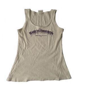 Vintage Harley-Davidson White & Purple Daytona Beach Tank